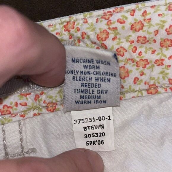 Old Navy Special Edition Pants Women’s Sz 2 Super Low Waist Bootcut White Patch - Picture 3 of 16